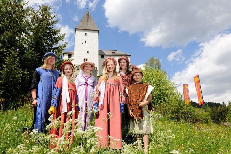 Sommer Burg Mauterndorf